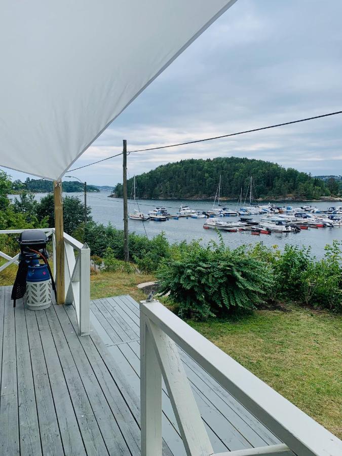 פורסגרון Renovated Sea Facing Cottage On The Eidanger Fjord מראה חיצוני תמונה