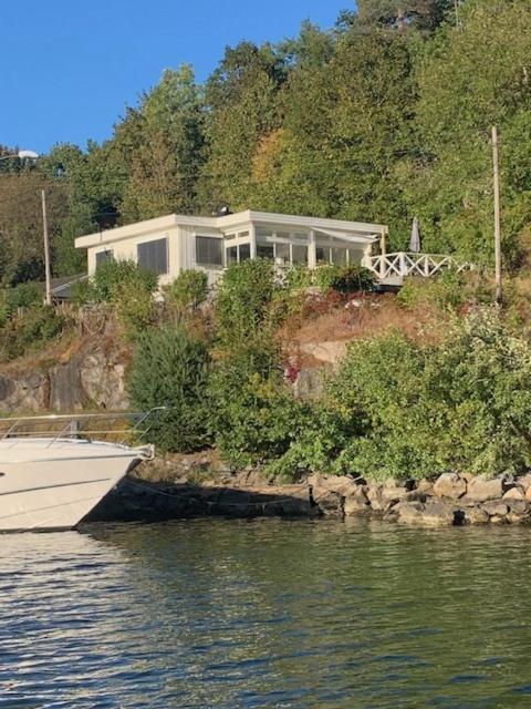 פורסגרון Renovated Sea Facing Cottage On The Eidanger Fjord מראה חיצוני תמונה